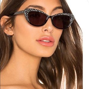 Franky in Black Crystal Classy Eyewear